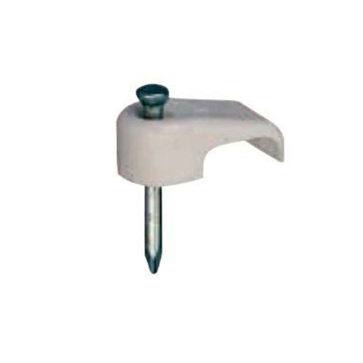 Installatiemateriaal - Vander Elst - Klem wit voor vlakke kabel - 1304.