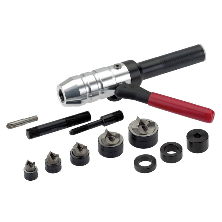 Outils et protection - Cimco - Set emporte-pièces DIAMANT VA 12-pcs - 133016