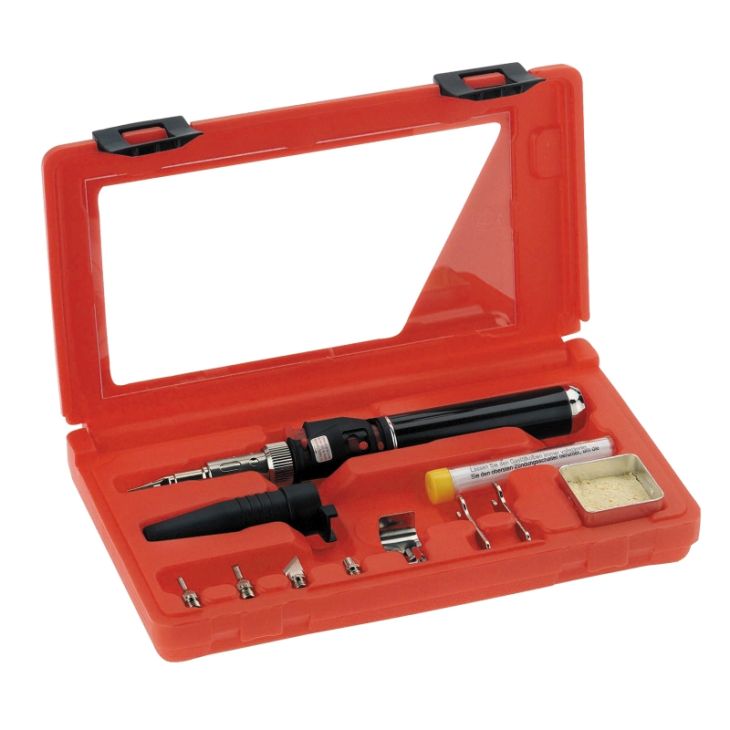 Gereedschap en beschermingsmateriaal - Cimco - Gassoldeer Set SUPERPRO, 10-delig - 150800