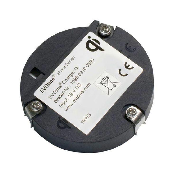 Électrification des bureaux et gestion des câbles - Schulte - EVOLINE CHARGER QI - 159909100500