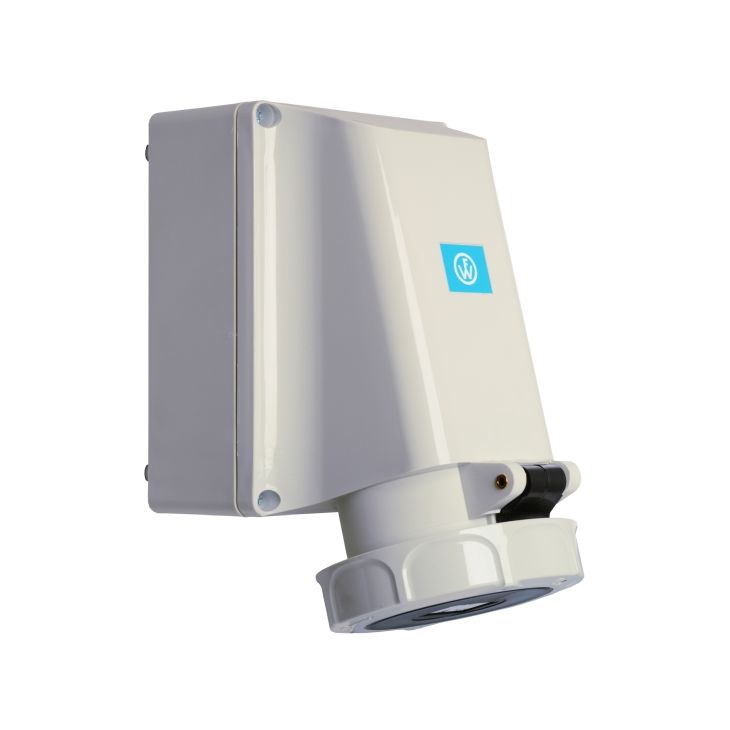 Fiches, interrupteurs et prises de courant - Walther Werke - CEE PRISE 63A 4P 500V IP67 - 169407