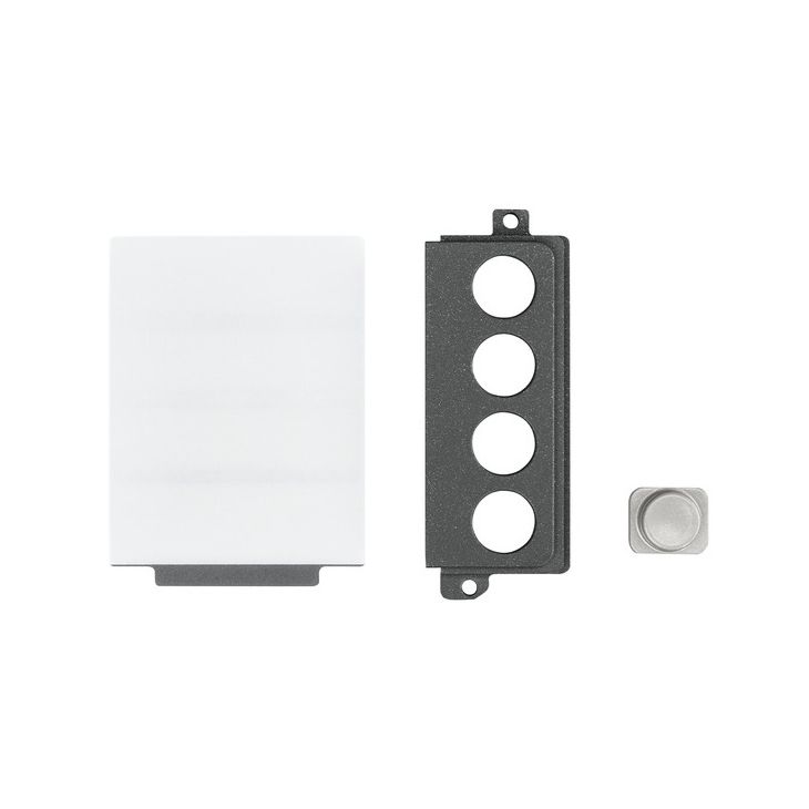 Communication de porte et contrôle d'accès - Urmet - 2fils module 1 bouton d'appel pour kit 1736 - 1736/101