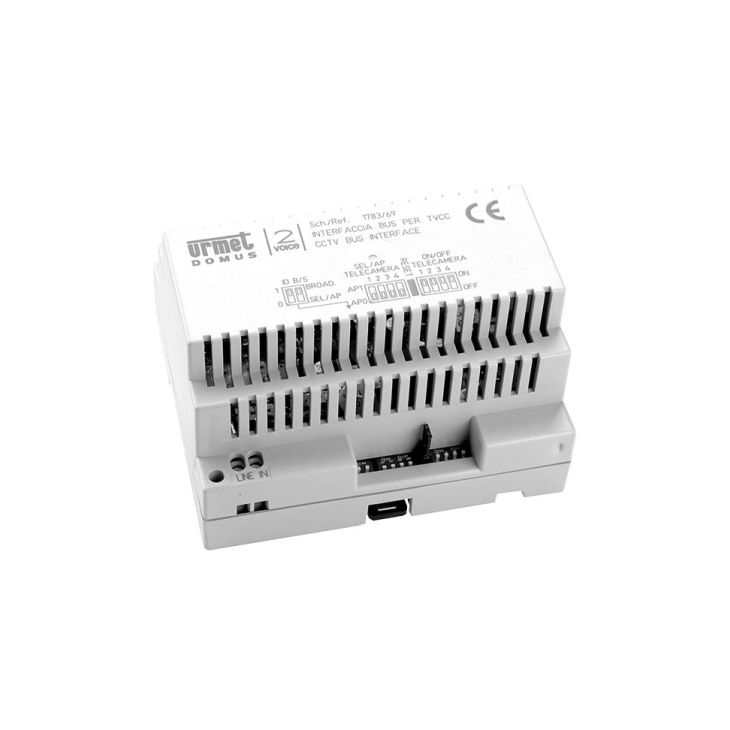 Communication de porte et contrôle d'accès - Urmet - 2Voice relais bus pour 4 caméras - 1783/69