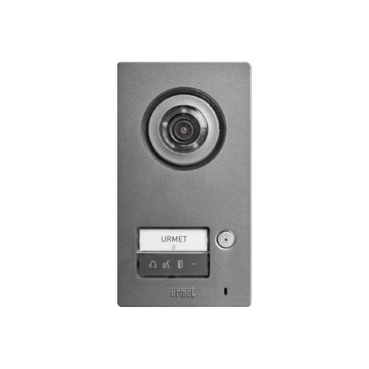 Communication de porte et contrôle d'accès - Urmet - 2Voice Mikra2 poste de rue AV 1 bouton,IP55/IK07 - 1784/1
