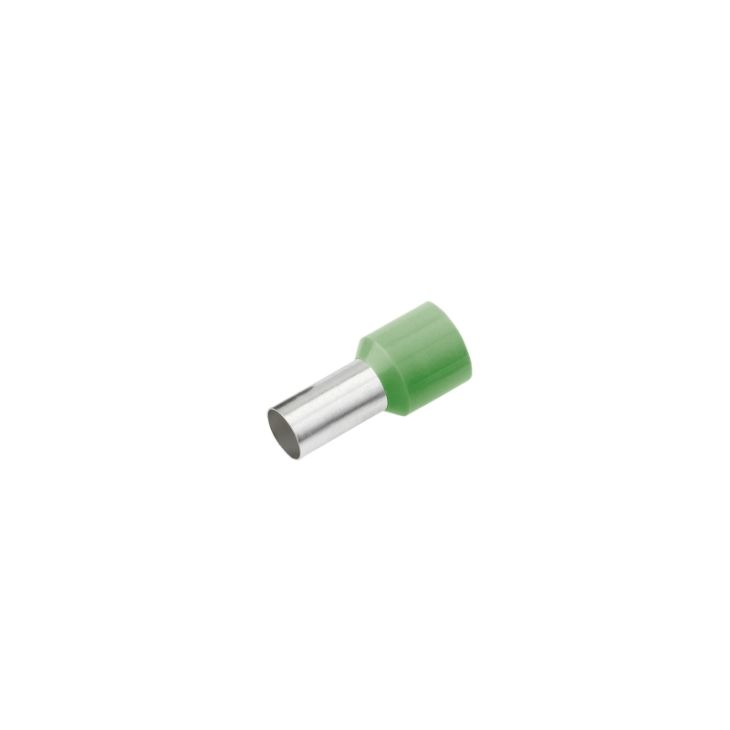 Gereedschap en beschermingsmateriaal - Cimco - Geïsoleerde Adereindhuls, DIN 46228, 50mm², lengte 25mm, olijfgroen - 182227