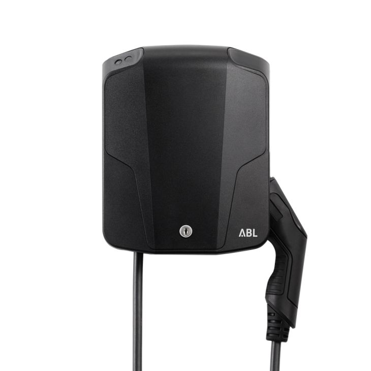 E-Mobility - ABL - Wallbox eMH1 Basic, 22 kW, 32A/400V, 3-fasig, type 2 laadkabel - 1W2208
