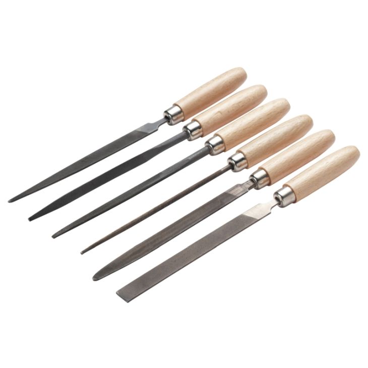 Outils et protection - Cimco - Limes à cle DIN7283 6151 6pce - 206750