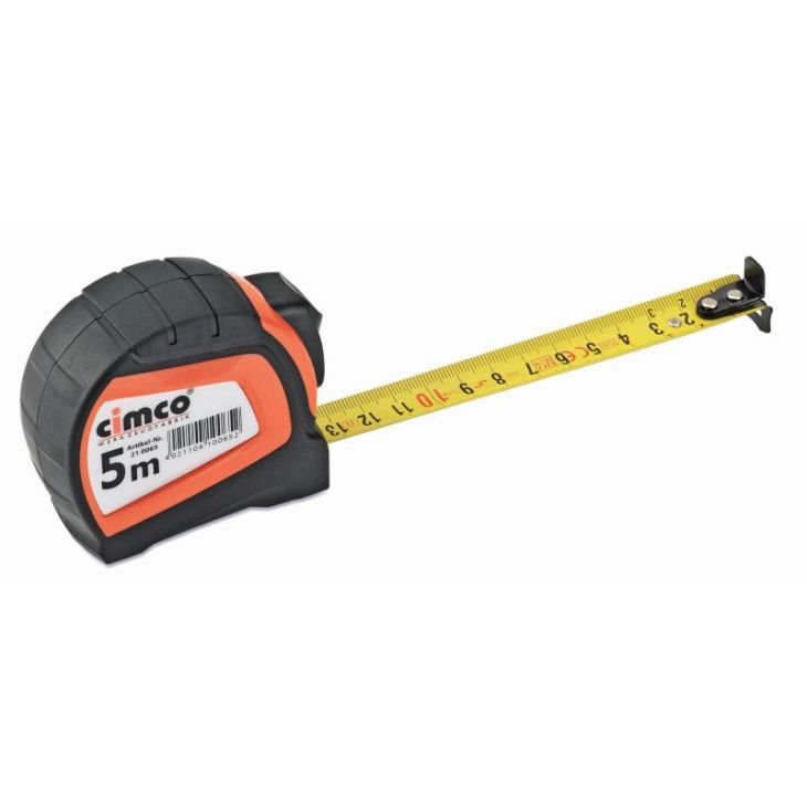 Outils et protection - Cimco - Mesure a ruban 5m/19 mm - 210065