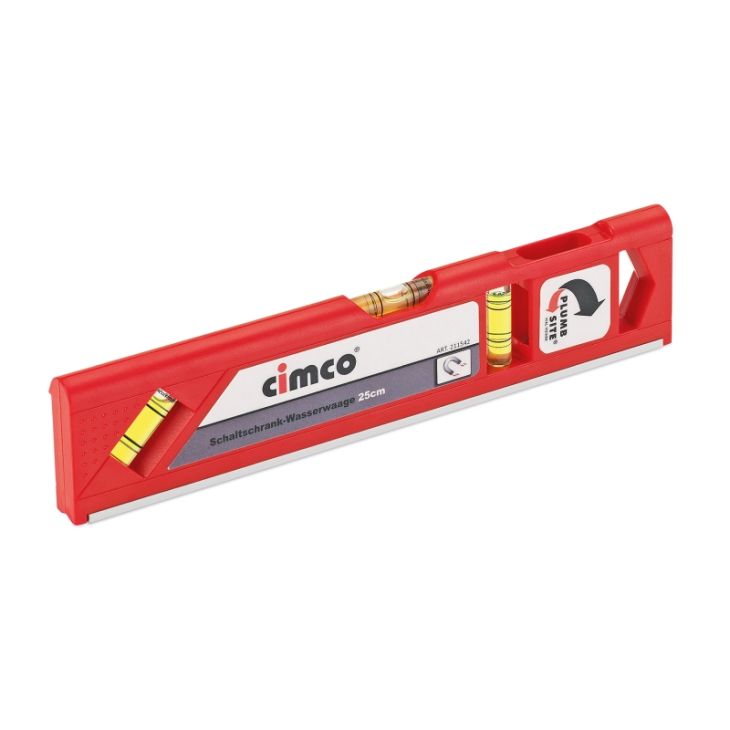 Outils et protection - Cimco - Niveaux d'eau d'eau electircien L=250mm - 211542