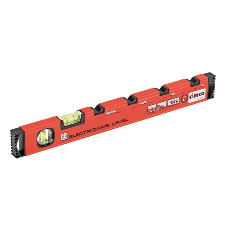 Outils et protection - Cimco - Niveaux d'eau d'eau electircien L= 430mm - 211552