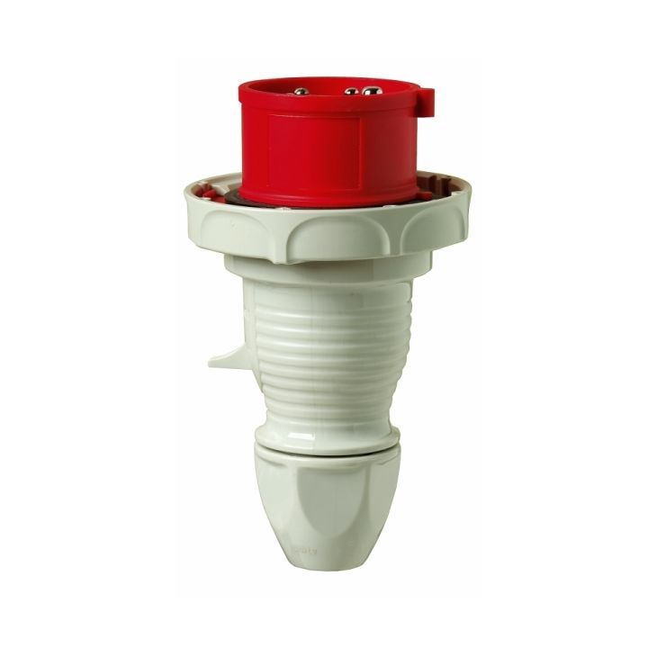 Fiches, interrupteurs et prises de courant - Walther Werke - Fiche mâle sans vis 16A 4P 400V 6h IP67 - 219406SL