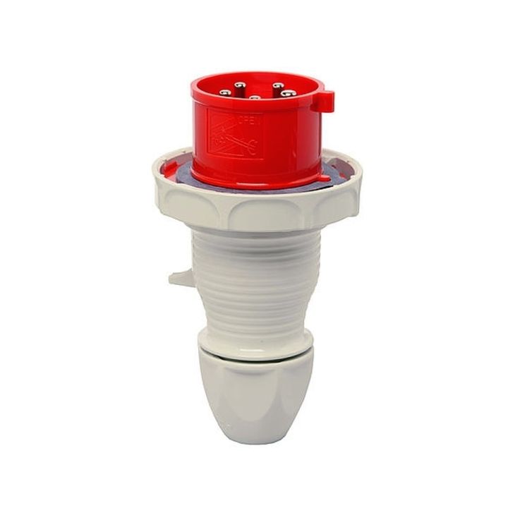 Fiches, interrupteurs et prises de courant - Walther Werke - CEE FICHE 16A 5P 380V IP67 - 219
