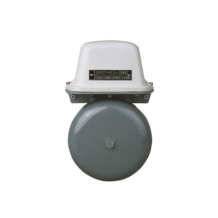 Deurcommunicatie en toegangscontrole - Grothe - LTW 742 12V AC Indust. bel (1,2 A) - 105 dB(A) - 22512