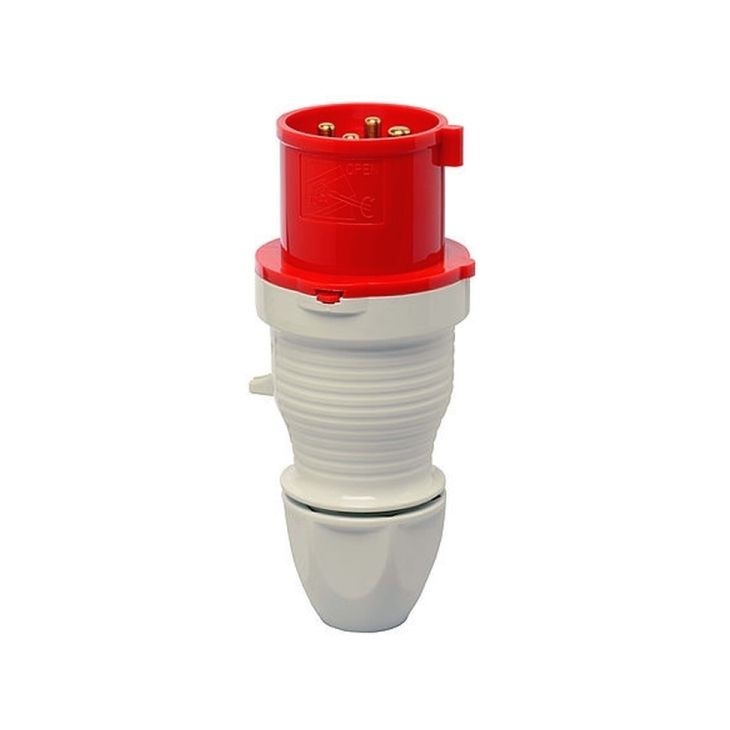 Stekkers, schakelaars en stopcontacten - Walther Werke - CEE Stekker 32A 4P 380V Quick connect - 230406SL