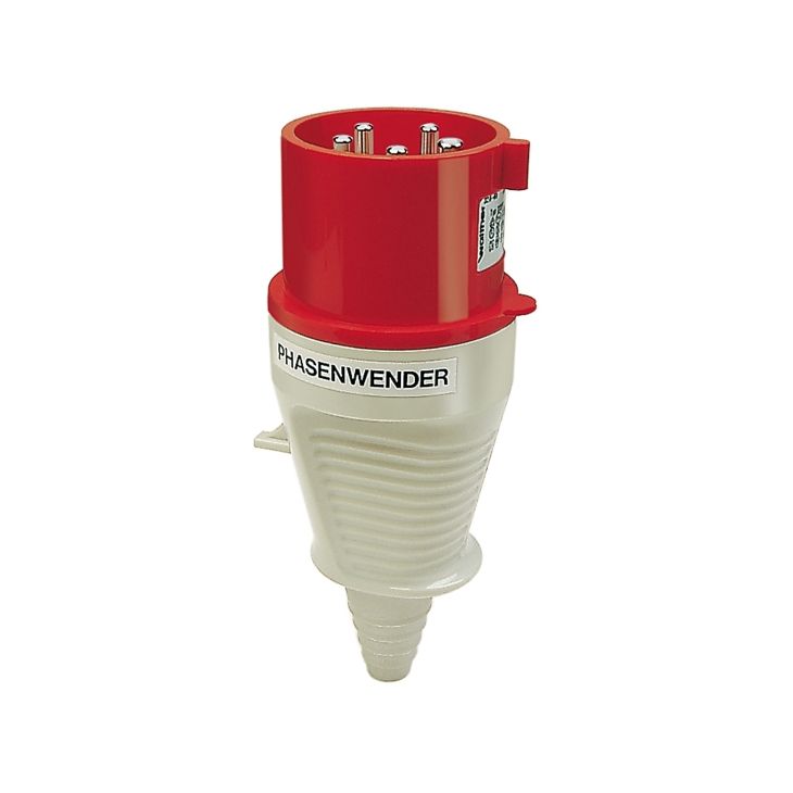 Fiches, interrupteurs et prises de courant - Walther Werke - Phasenwender Stecker 32A 5P 400V 6h IP44 - 230PHNI