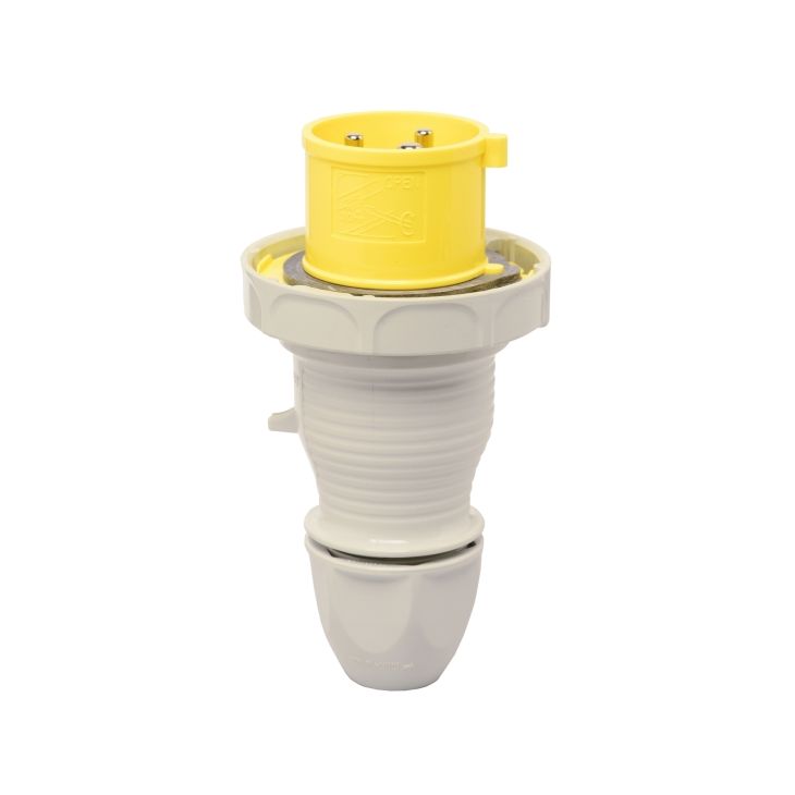 Stekkers, schakelaars en stopcontacten - Walther Werke - CEE Stekker 32A 3P 110V IP67 - 239304