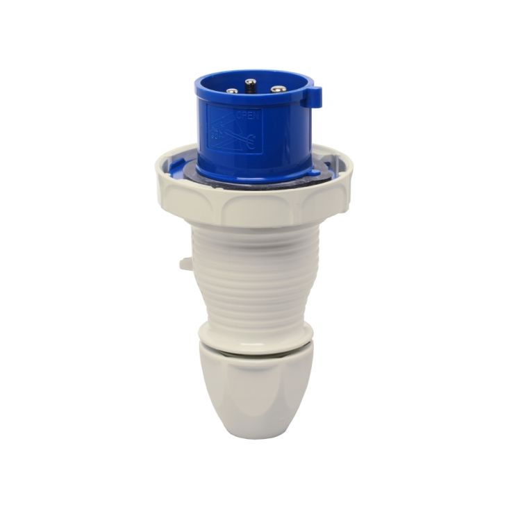 Stekkers, schakelaars en stopcontacten - Walther Werke - CEE Stekker 32A 3P 220V IP67 - 239306