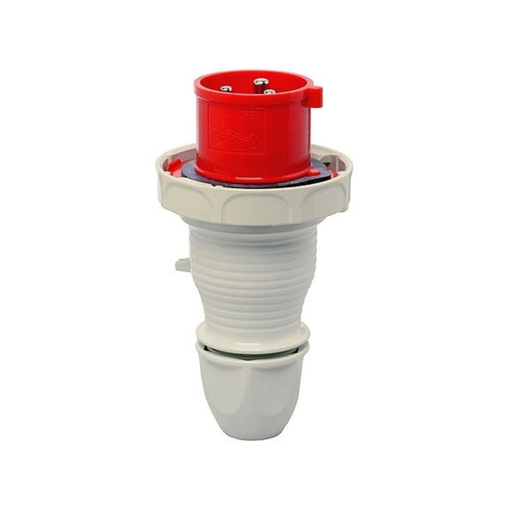Stekkers, schakelaars en stopcontacten - Walther Werke - CEE Stekker 32A 3P 380V IP67 - 239309