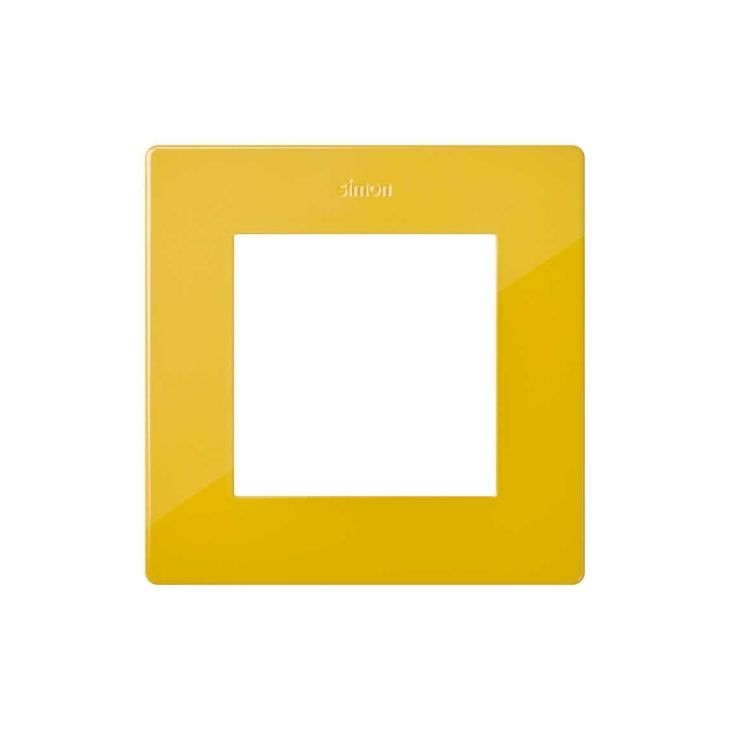 Fiches, interrupteurs et prises de courant - Simon - S24 Plaque de recouvrement simple, couleur: moutarde - 2400610-062