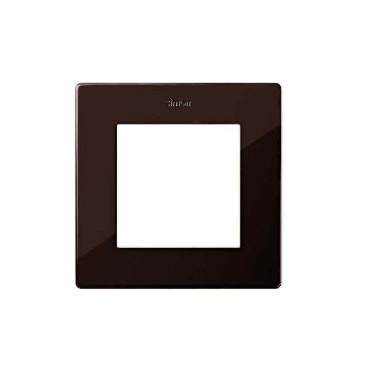 Fiches, interrupteurs et prises de courant - Simon - S24 Plaque de recouvrement simple, couleur: taupe - 2400610-188