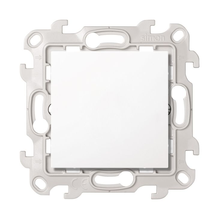 Stekkers, schakelaars en stopcontacten - Simon - S24 Blinde plaat, kleur: wit - 2400800-030