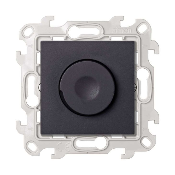 Stekkers, schakelaars en stopcontacten - Simon - S24 Dimmer 500wgrafiet - 2410313-038