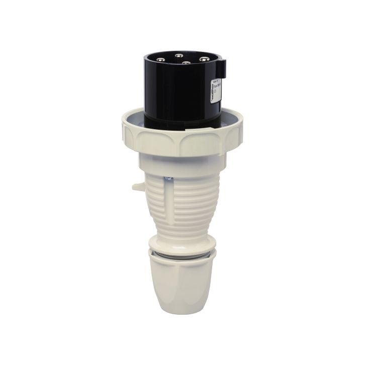Stekkers, schakelaars en stopcontacten - Walther Werke - CEE Stekker 63A 4P 500V 7h IP67 - 268407