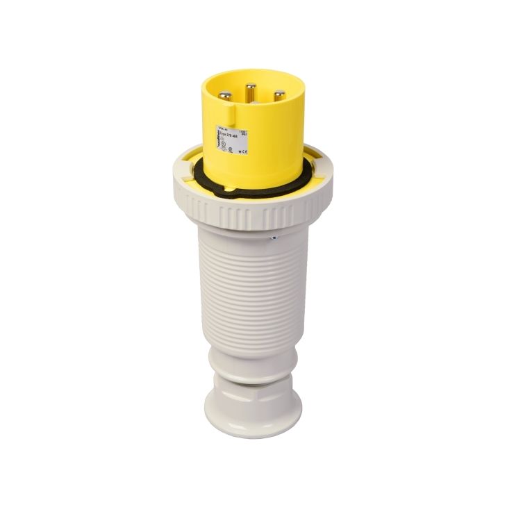 Stekkers, schakelaars en stopcontacten - Walther Werke - Stekker 125A 4P 110V 4h IP67 - 279404