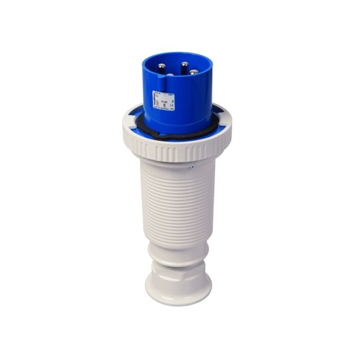 Fiches, interrupteurs et prises de courant - Walther Werke - CEE FICHE 125A 4P 220V IP67 - 279409