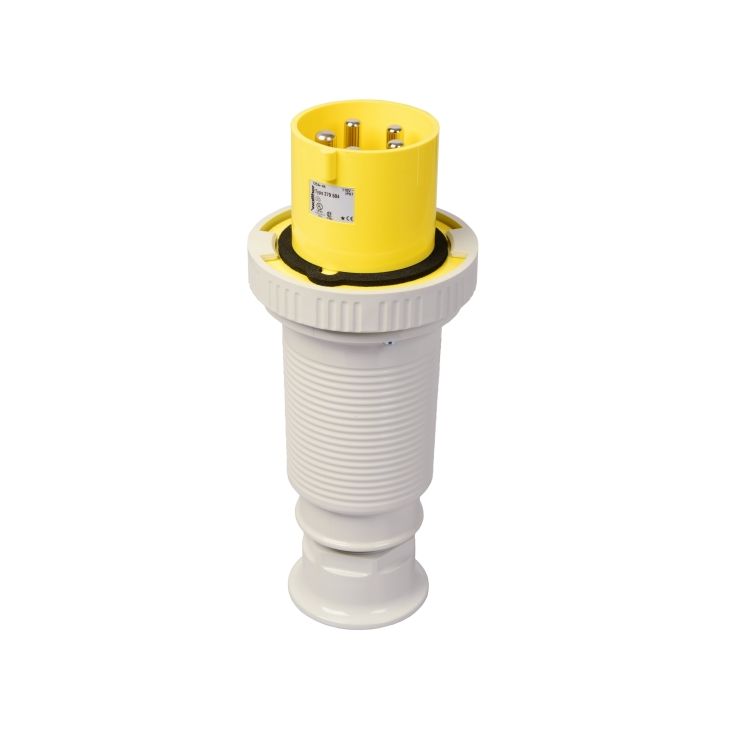 Fiches, interrupteurs et prises de courant - Walther Werke - Stecker 125A 5P 110V 4h IP67 - 279504