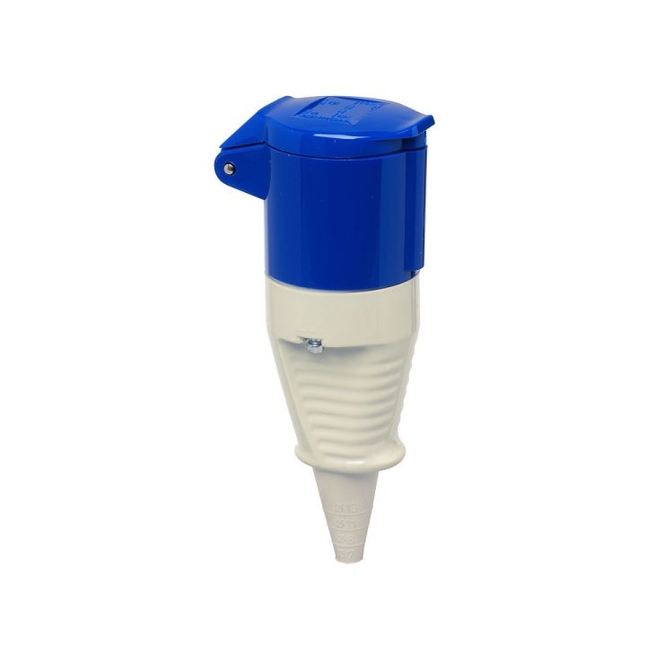 Fiches, interrupteurs et prises de courant - Walther Werke - Fiche femalle 16A 3P 230V 6h IP44 - 310306AS