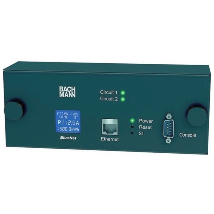 Kantoor elektrificatie en kabelmanagement - Bachmann - Power Unit Monitored 1 Phase - 329.9010