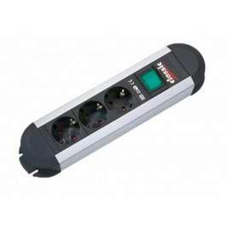 Électrification des bureaux et gestion des câbles - Bachmann - PRIMO 12xUTE 1x Intérupter - 330.076