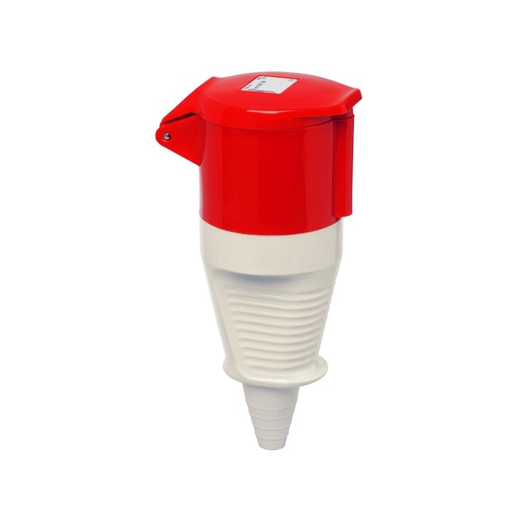 Fiches, interrupteurs et prises de courant - Walther Werke - Fiche femalle 32A 7P 400V 6h IP44 - 330706