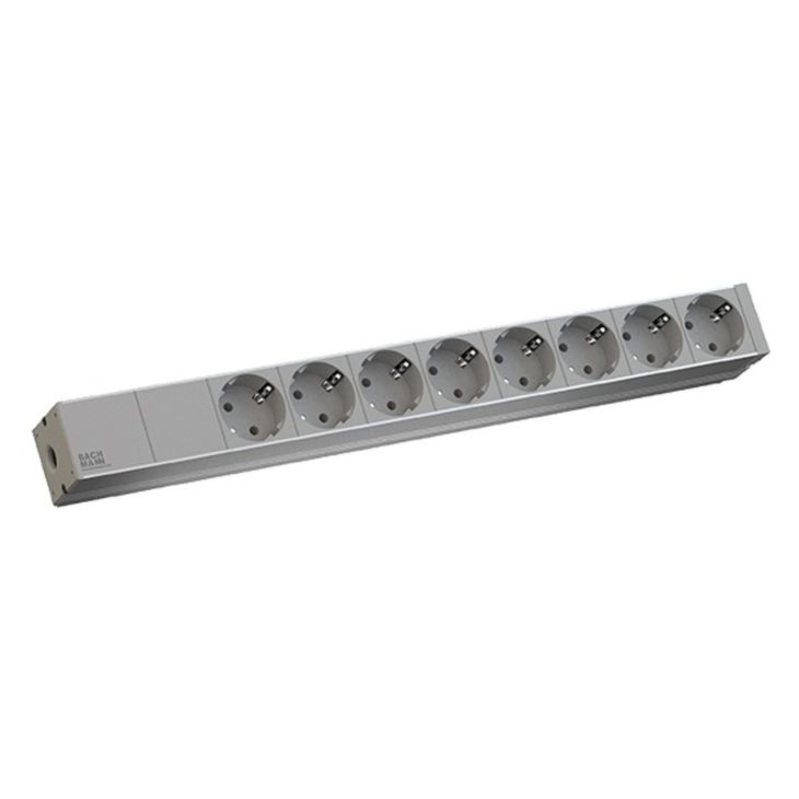 Kantoor elektrificatie en kabelmanagement - Bachmann - 19 1HE 8x UTE 1x aansluitklemmen - 333.416