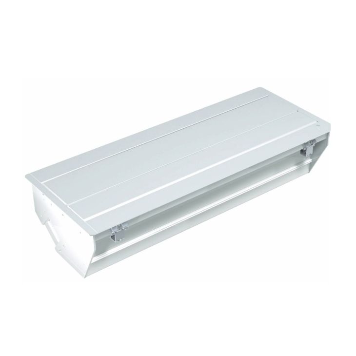 Kantoor elektrificatie en kabelmanagement - Bachmann - CONFERENCE inbouwraam 8 modulen chroom - 338.0212