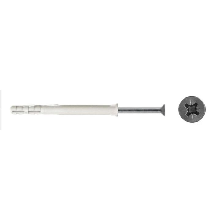 Installatiemateriaal - RD 6x60/ 30 PZ Kozijnplug met enkele uitzetting - 36221