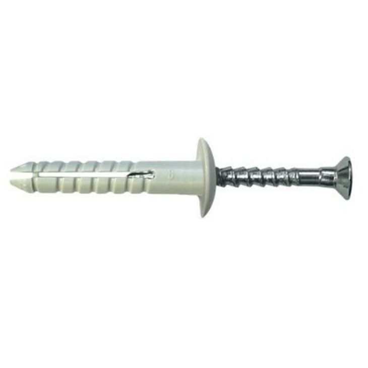 Installatiemateriaal - ND 8x40 P Nagelplug met champignonkraag - 36709