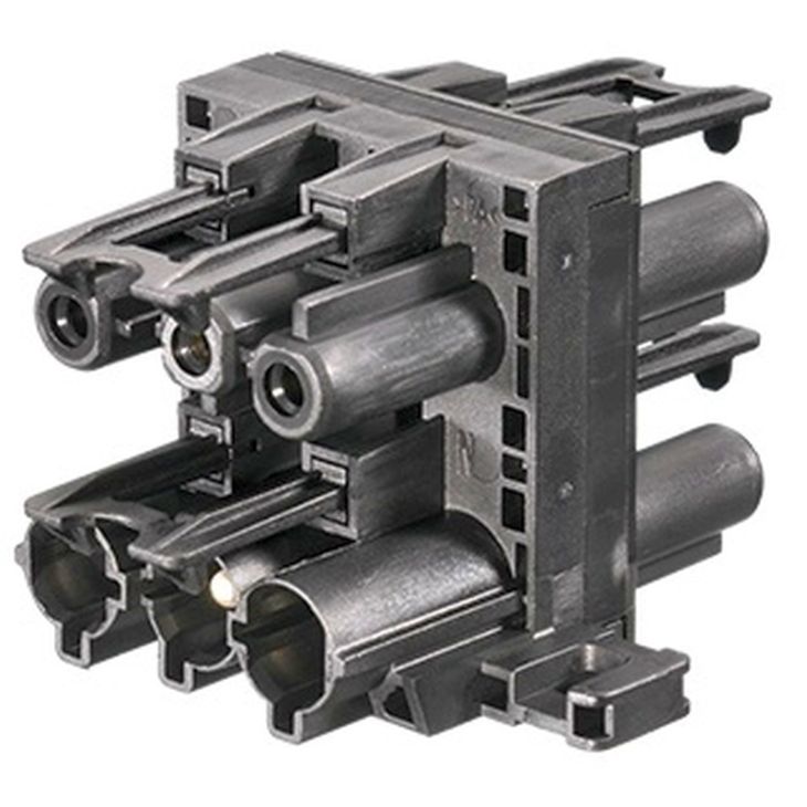 Kantoor elektrificatie en kabelmanagement - Bachmann - Wieland Verdeelblok GST18i3 1E/3A - 375.105