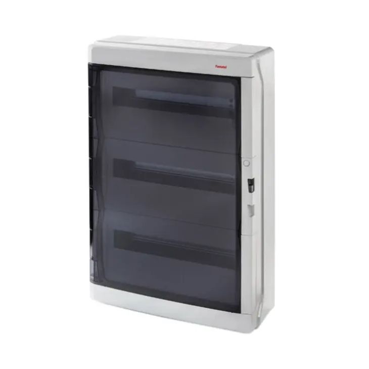 Installatiemateriaal - Famatel - AcquaPlus IP65 - Verdeelkast 3 x 18 modules - met klem - 39054