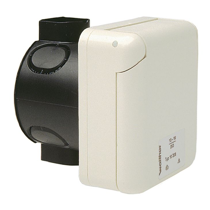 Fiches, interrupteurs et prises de courant - Walther Werke - MONDO Wandsteckdose 16A 3P 230V 6h IP44 - 418306LG