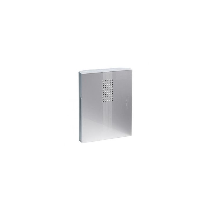 Deurcommunicatie en toegangscontrole - Grothe - CROMA 50 SI gong wit/zilver - 8-12 V AC of potentiaalvrij - 43154