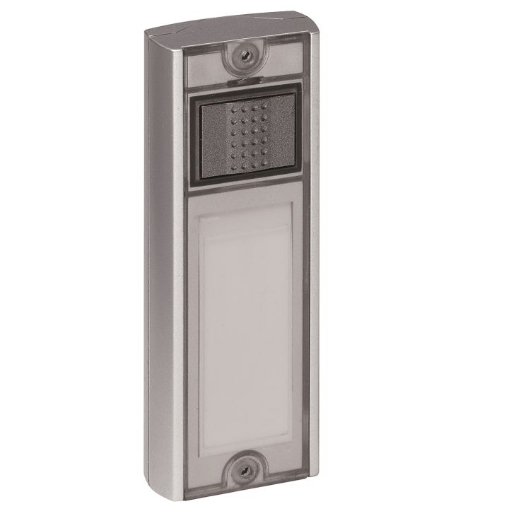Deurcommunicatie en toegangscontrole - Grothe - MISTRAL zender SE 04.0-s zilver /antraciet 500mtr - 43450