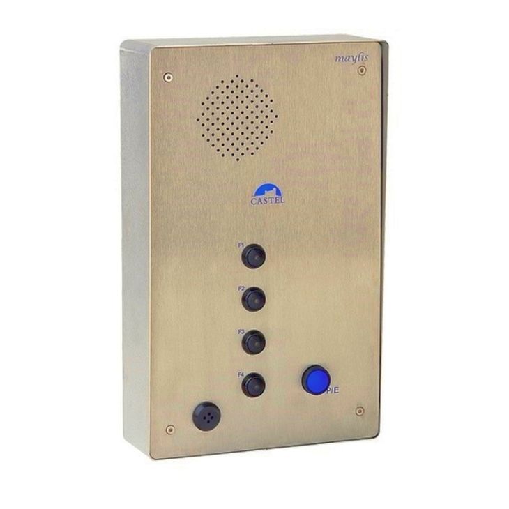 Communication de porte et contrôle d'accès - Castel - Poste Maylis Secondaire 4 touches en version étanche - 440.2600-1