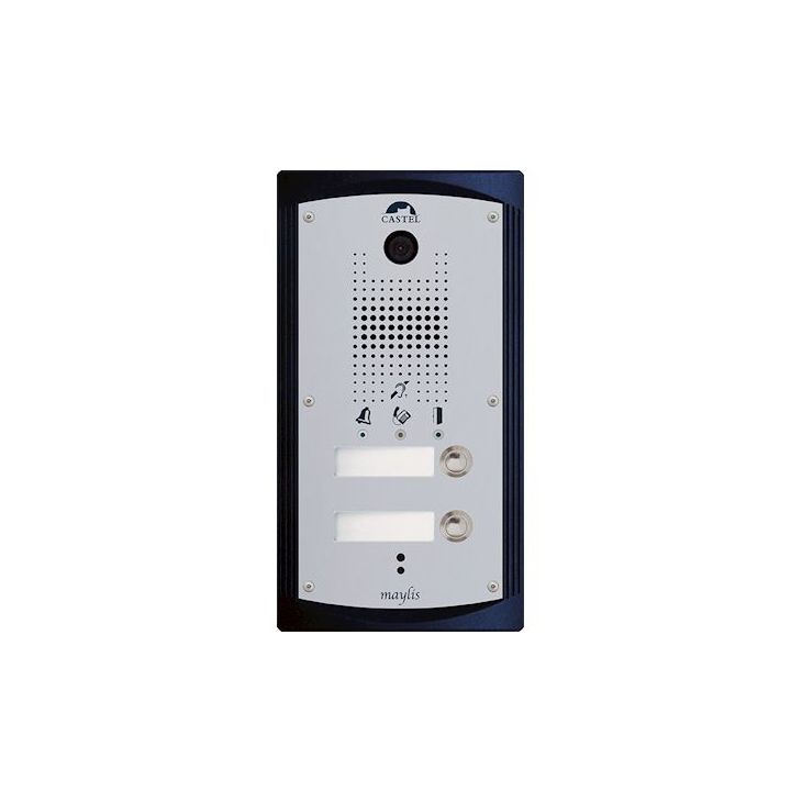 Deurcommunicatie en toegangscontrole - Castel - Bijkomende Maylis post audio / video 2 drukknoppen conform d - 440.8600