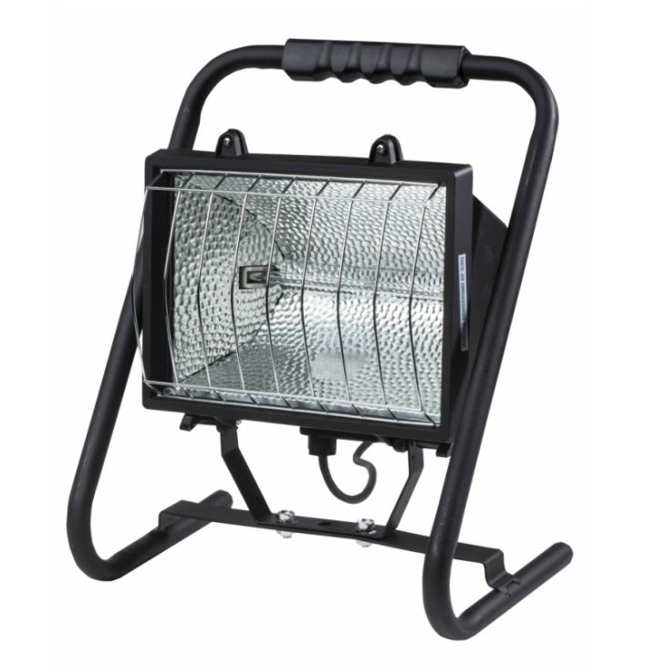 Verlichting - Schwabe - DIY lichtstatief van 1000W, 2m rubberen kabel, R7s, 2800K, H05RN-F 3G1,0 - 46570