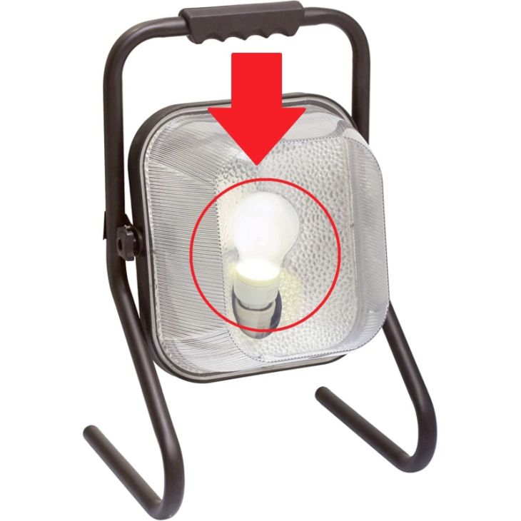 Éclairage - Schwabe - Lampe de consommation faible 45W, E27, 250V. Pour 46821 - 46823