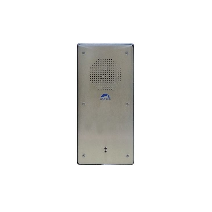 Deurcommunicatie en toegangscontrole - Castel - BEZOEKER post waterdicht INOX incluus een Bpoproep, signalis - 480.8100