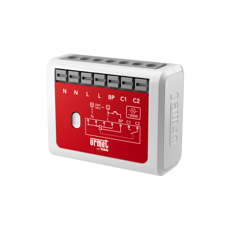 Maison et bâtiment intelligents - Yokis - MTR2000E-UP - Télérupteur temporisable 2000w encastrable Zigbee avec connection rapide - 4820436