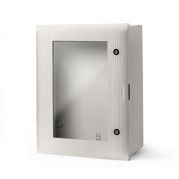 Matériel d'installation - Famatel - IP66 armoire murale en polyester XL avec porte transparente (700 x 530 x 250mm) - 49157-T